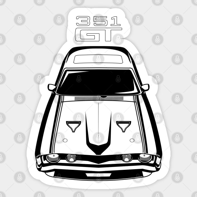 Ford Falcon XA GT 351 Sticker by V8social